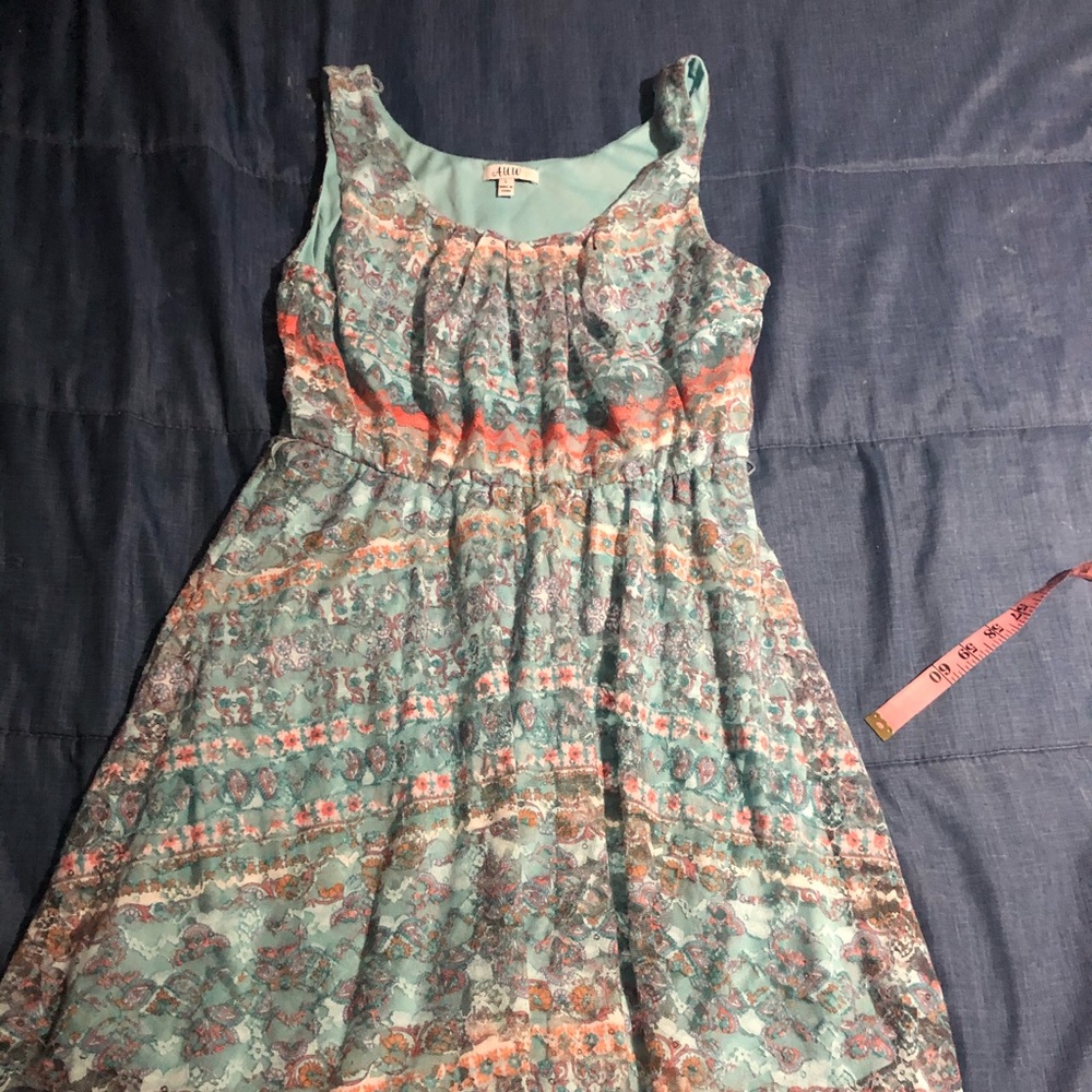 Multiple color kids dress